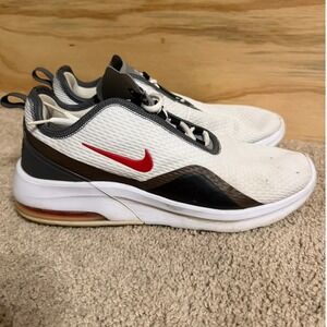 Men's Air Max Motion 11.5 White/Red/Black Sneakers‎ Shoes